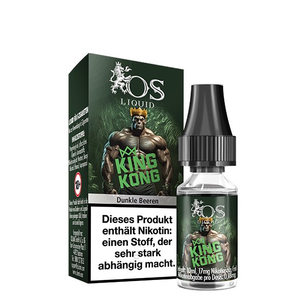 OS - Nikotinsalz-Liquid - 10ml - King Kong - 17mg OS - Nikotinsalz-Liquid - 10ml - King Kong - 17mg