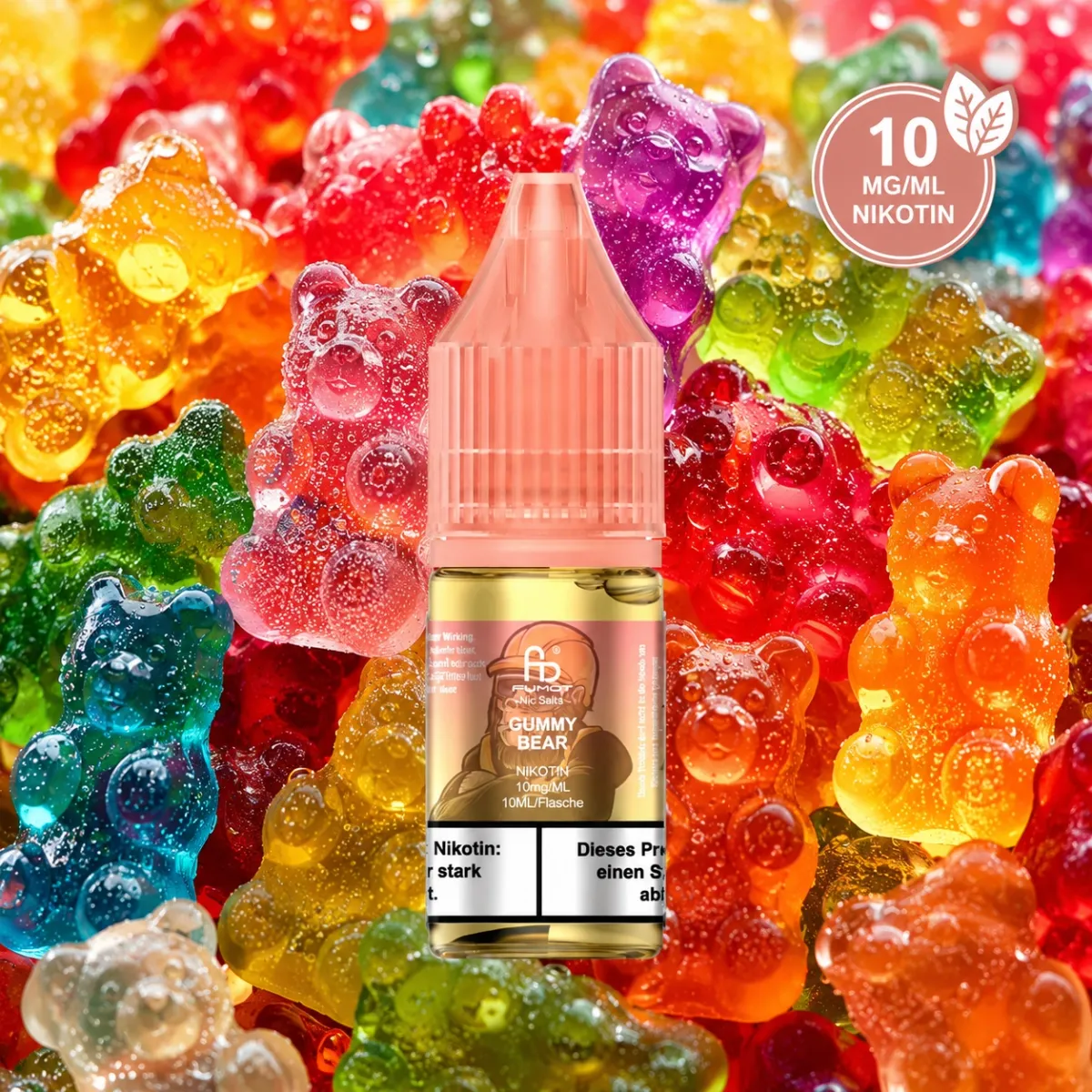 RandM - Tornado - Nikotinsalz-Liquid - 10ml - Gummy Bear 10mg