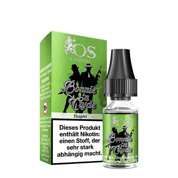 OS - Nikotinsalz-Liquid - 10mg - Bonny n Clyde - 17mg OS - Nikotinsalz-Liquid - 10mg - Bonny n Clyde - 17mg