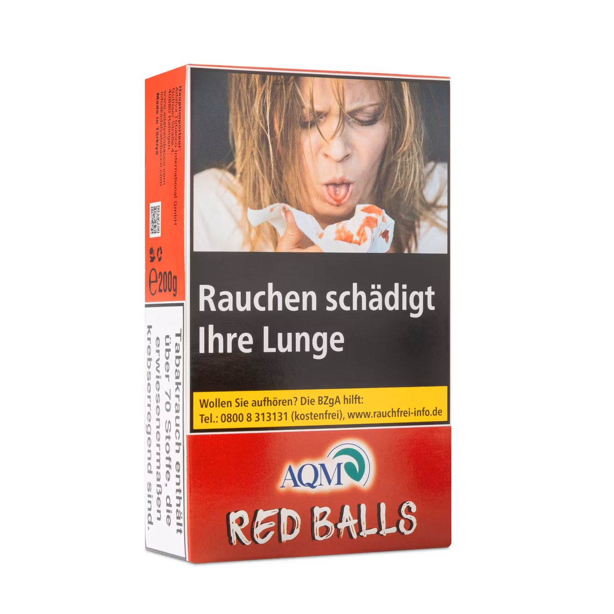 AQM Tobacco - 200g - Red Balls AQM Tobacco - 200g - Red Balls