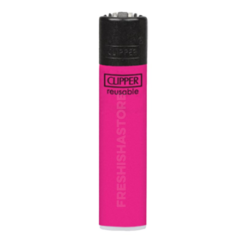 Clipper - Feuerzeug - Solid Branded - Rosa - wiederverwendbar