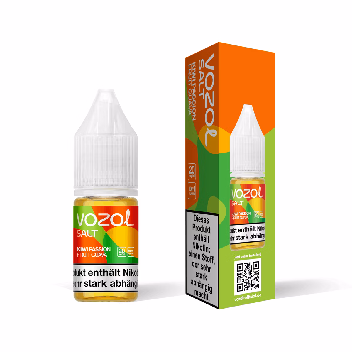 Vozol - Nikotinsalz-Liquid - Kiwi Passion Fruit Guava - 10ml - 20mg