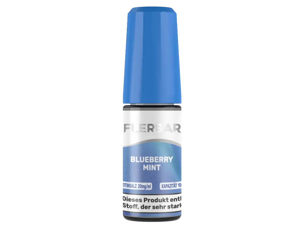 Flerbar - Nikotinsalz Liquid - 10ml - Blueberry Mint - 20mg