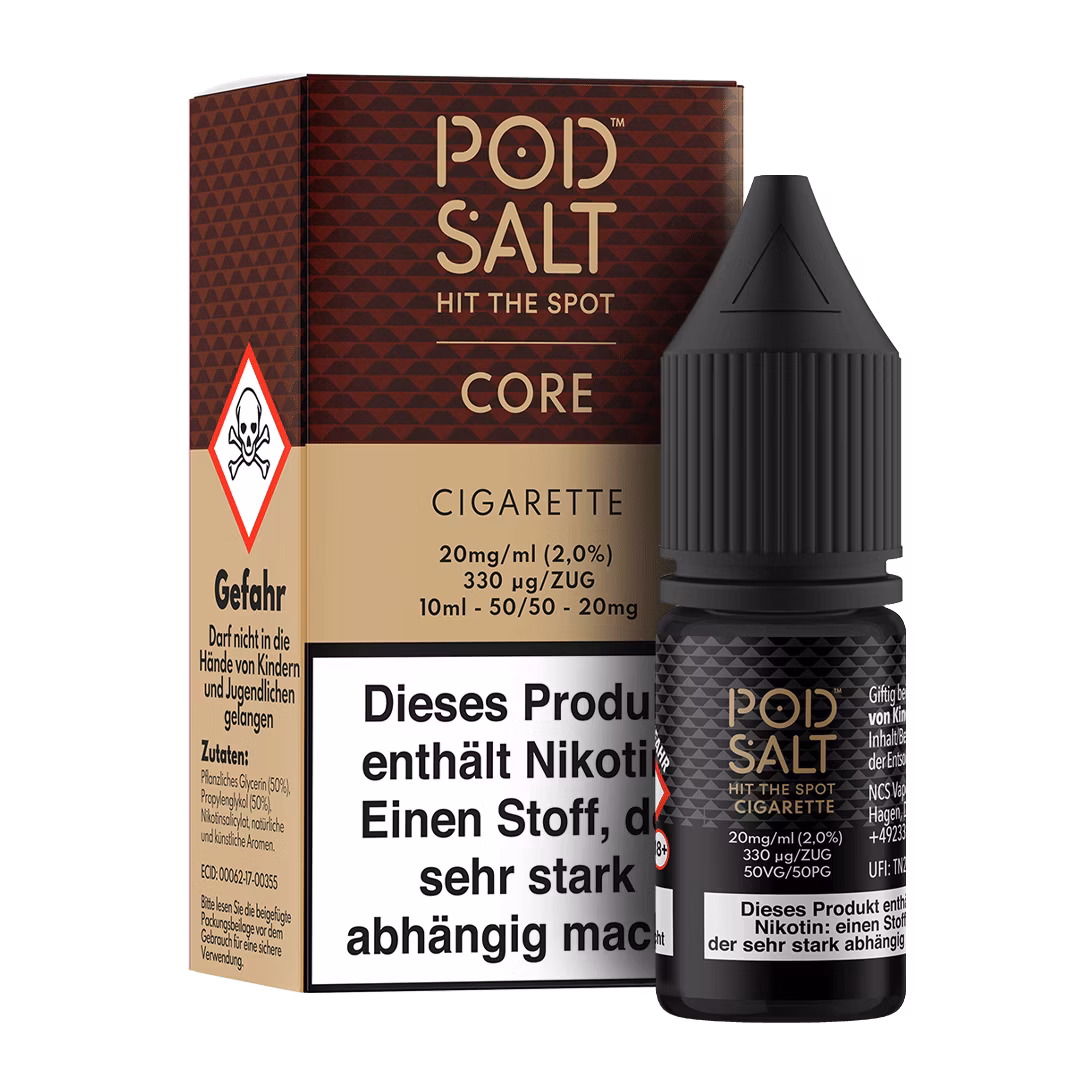 Pod Salt - Core - Cigarette - Nikotinsalz-Liquid - 10ml - 20mg