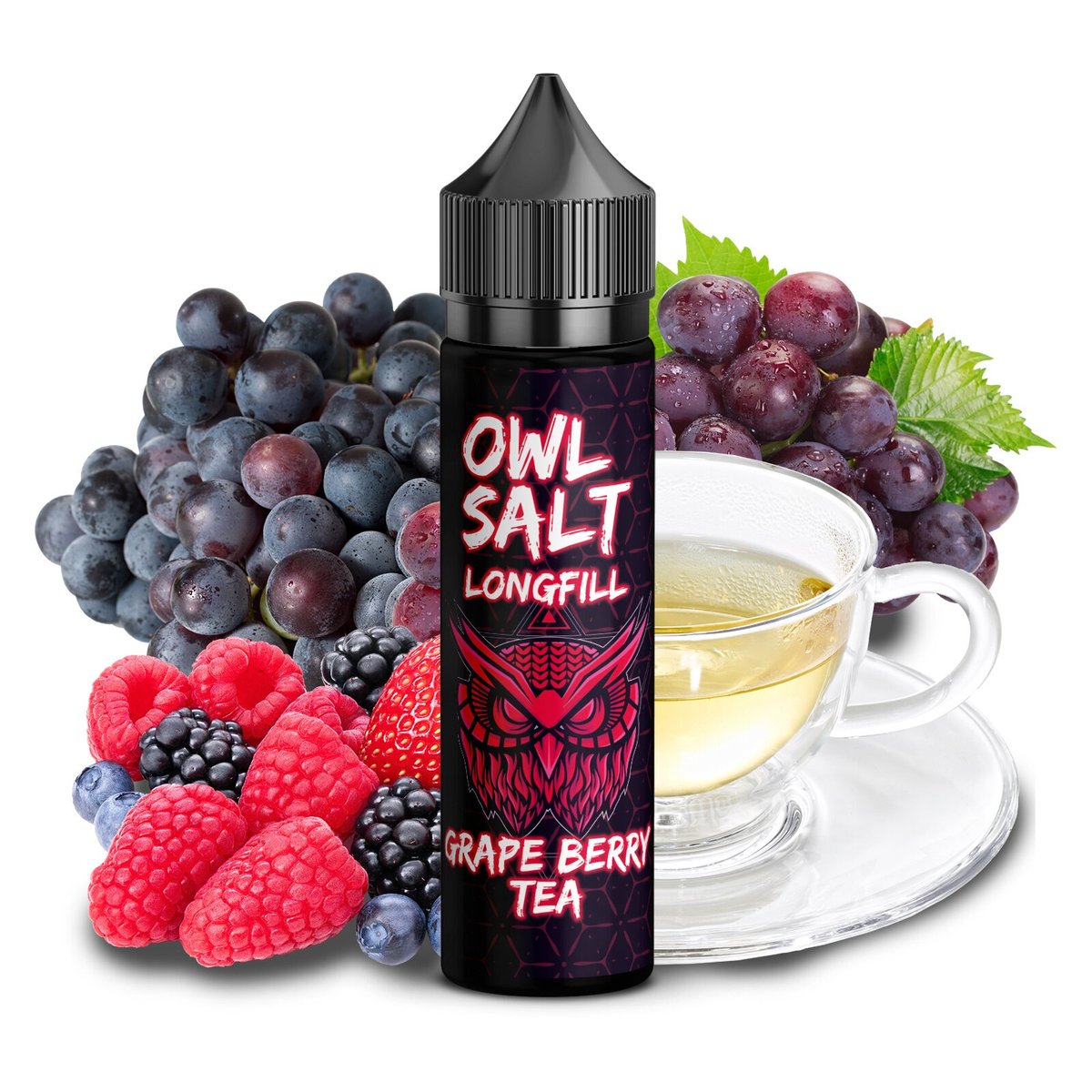 OWL Salt - Grape Berry. Tea Overdosed - Aroma - 10ml