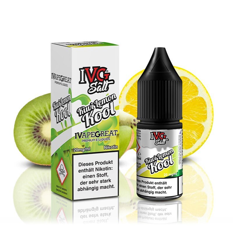 IVG - Salt - Kiwi Lemon Kool - Nikotinsalz-Liquid - 10ml