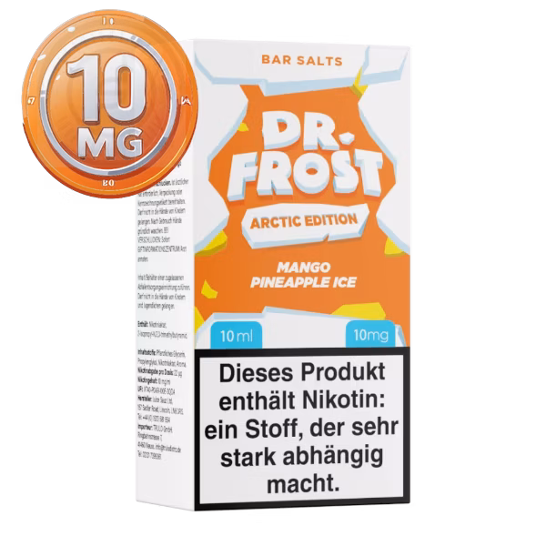 Dr. Frost - Arctic Edition Mango Pineapple Ice - Nikotinsalz Liquid - 10ml - 10mg