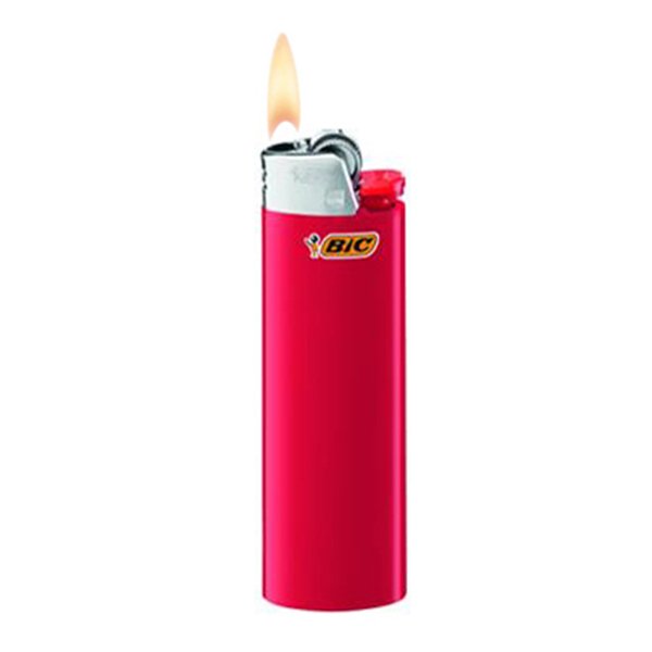 bic-maxi-j26-reibradfeuerzeug-neutral-rot BIC - Maxi J26 - Reibradfeuerzeug - Neutral - Rot