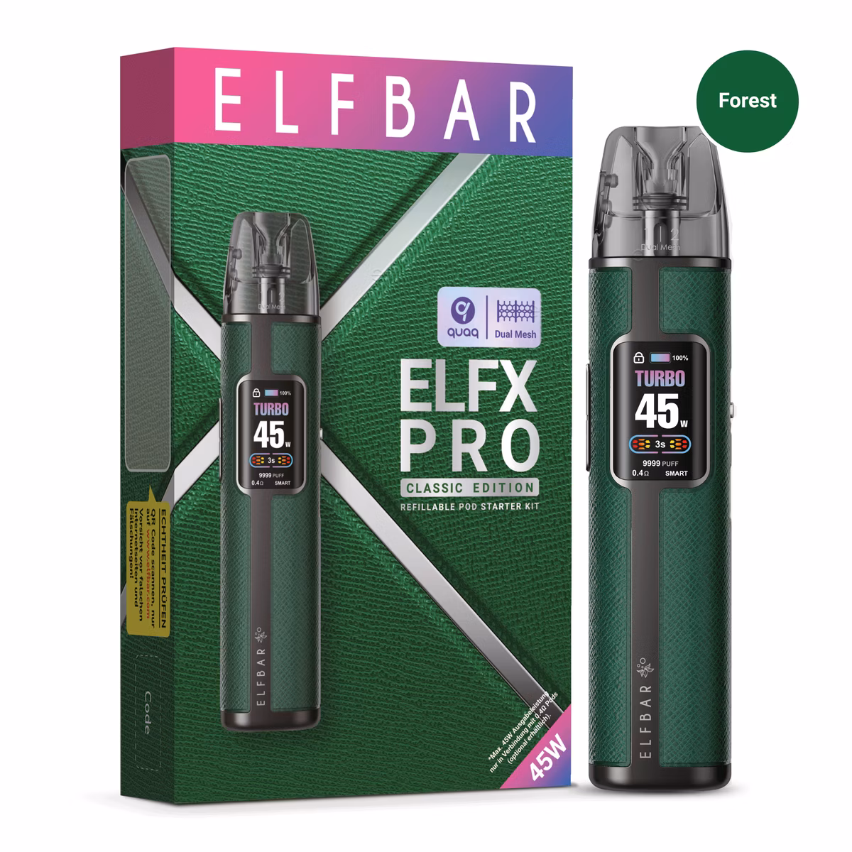 Elfbar - ELFX Pro - Pod Kit - CP - Forest