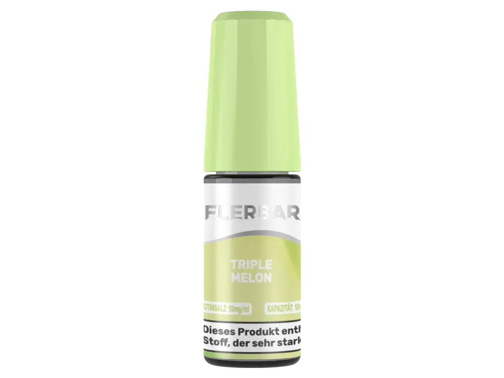Flerbar - Nikotinsalz Liquid - 10ml - Triple Melon - 10mg Flerbar - Nikotinsalz Liquid - 10ml - Triple Melon - 10mg