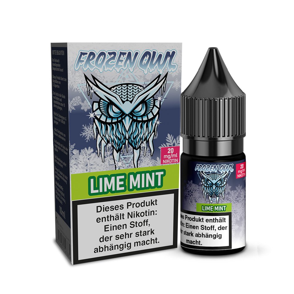 Frozen OWL - Nikotinsalz Liquid - 10ml - Lime Mint - 10ml - 20mg Frozen OWL - Nikotinsalz Liquid - 10ml - Lime Mint - 10ml - 20mg