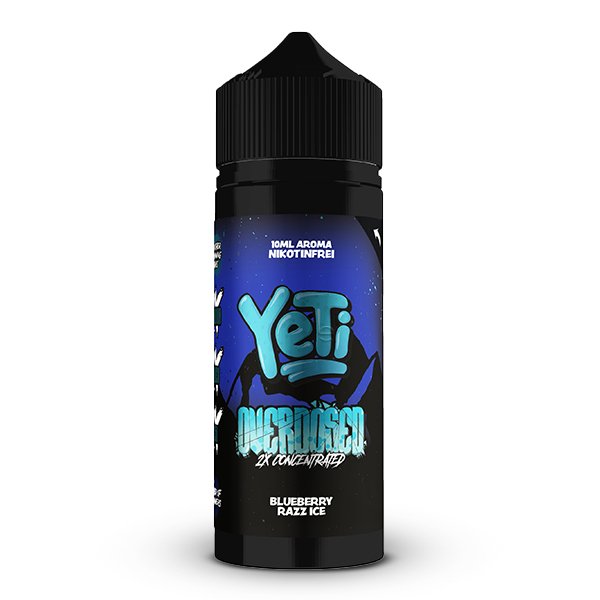 Yeti Overdosed - Blueberry Razz Ice - Aroma - 10ml Yeti Overdosed - Blueberry Razz Ice - Aroma - 10ml