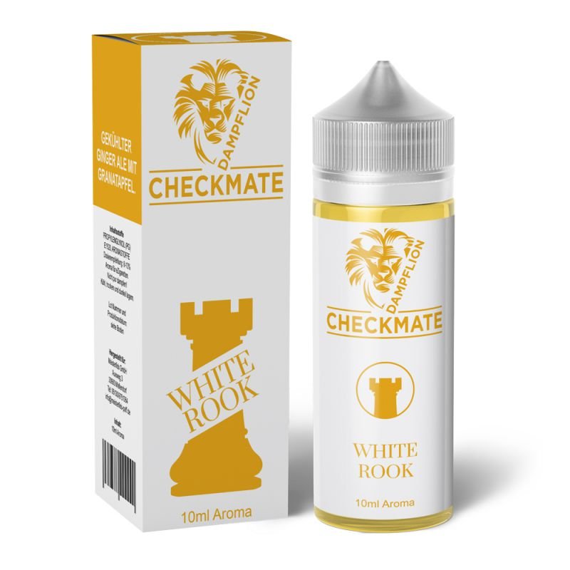 Dampflion - Checkmate - White Rook - Aroma - 10ml Dampflion - Checkmate - White Rook - Aroma - 10ml