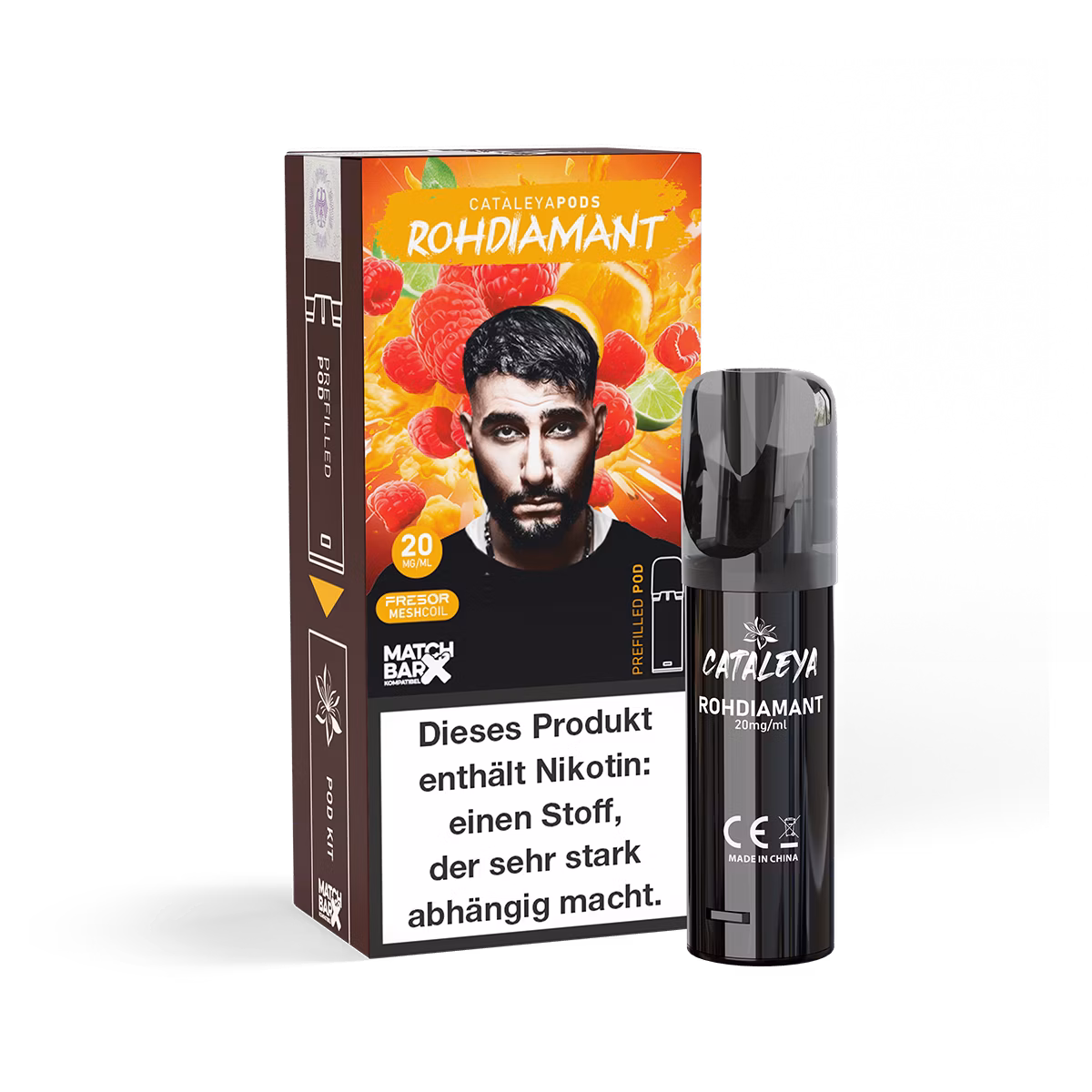 Cataleya - Prefilled-Pod - Rohdiamant | Paketgröße : ein Stück