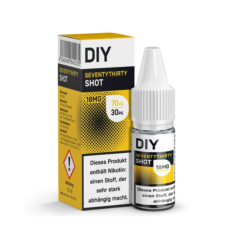 DIY Nikotinshot - 70VG / 30PG - 10ml / 18mg/ml