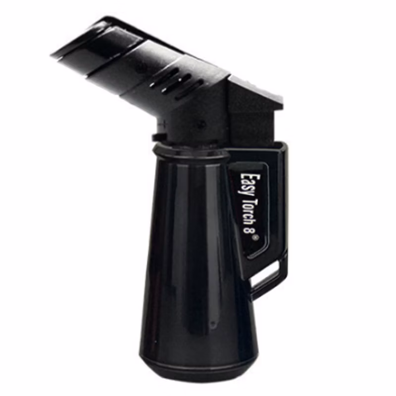 Easy Torch - Freestyle - Jet Flame - Metallic - Schwarz