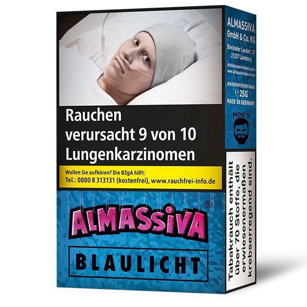 Al Massiva Tobacco - Blaulicht - 25g
