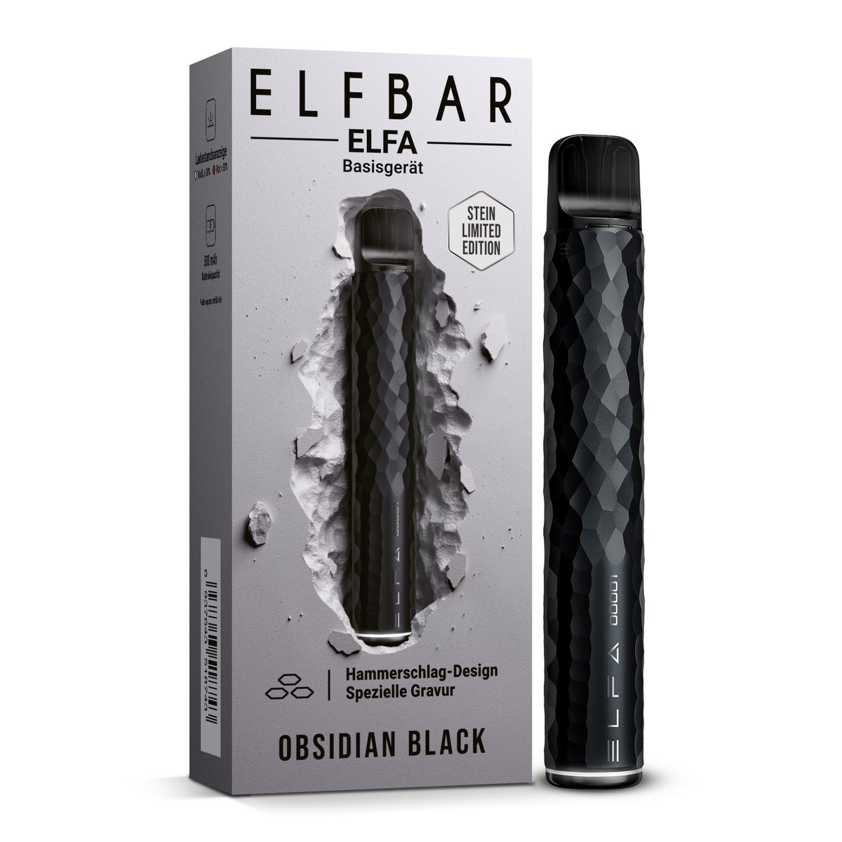 Elfbar - ELFA - Basisgerät - CP - Obsidian Black