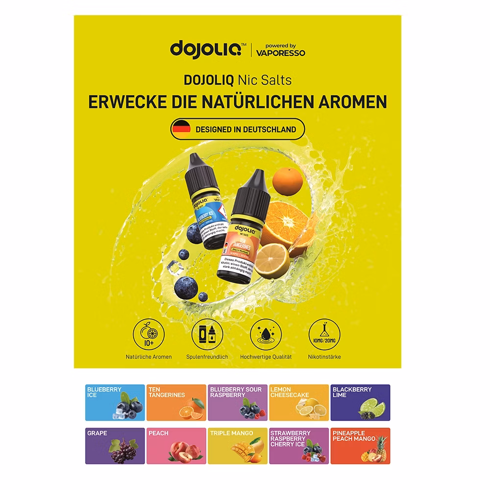 Vaporesso - Dojoliq - A3 Poster - 4/0 farbig Vaporesso - Dojoliq - A3 Poster - 4/0 farbig