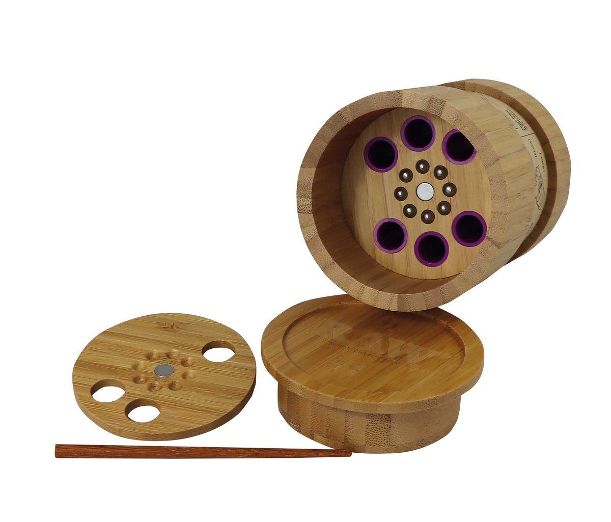 RAW - Kegelfüllmaschine - Six Shooter - Bambus 