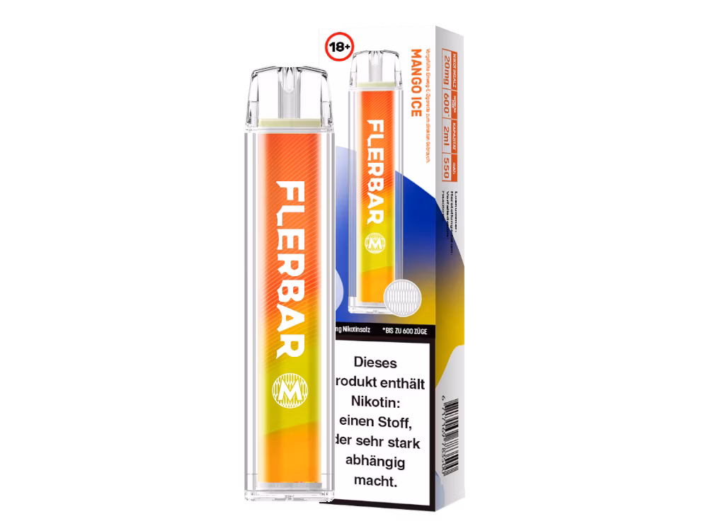 Flerbar - Einweg E-Zigarette - CP - Mango Ice