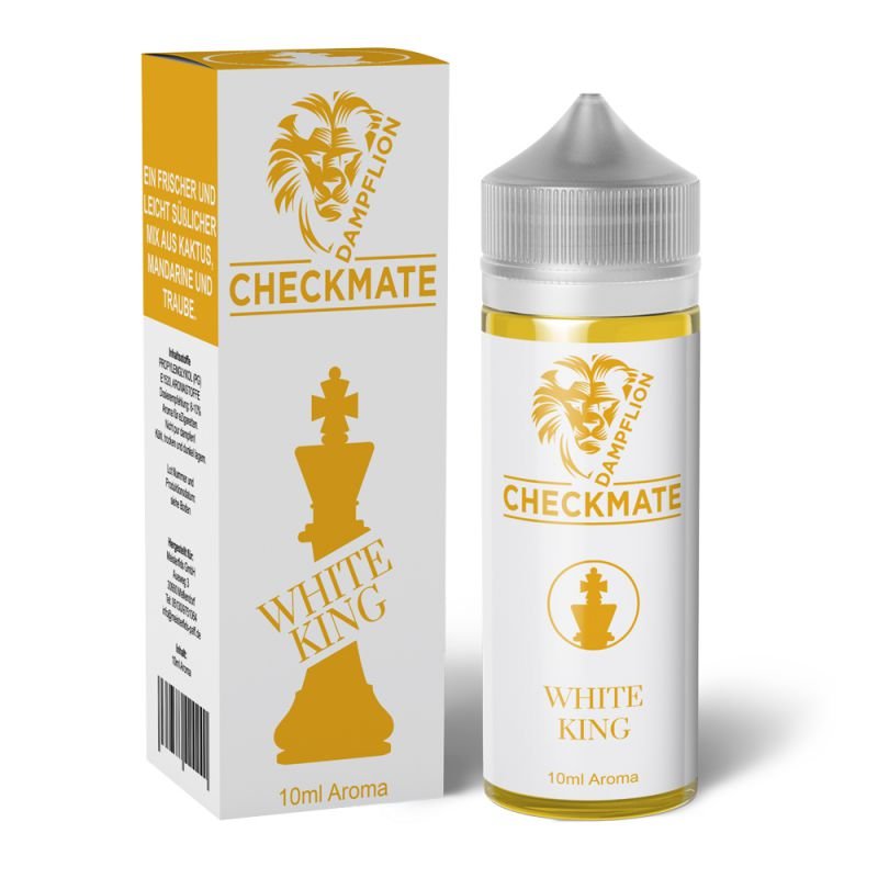 Dampflion - Checkmate - White King - Aroma - 10ml Dampflion - Checkmate - White King - Aroma - 10ml