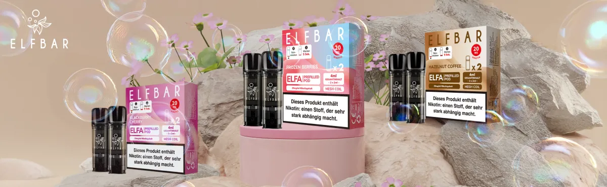 ELFBAR ELFA Großhandel | Drei neue Sorten im Januar 2026