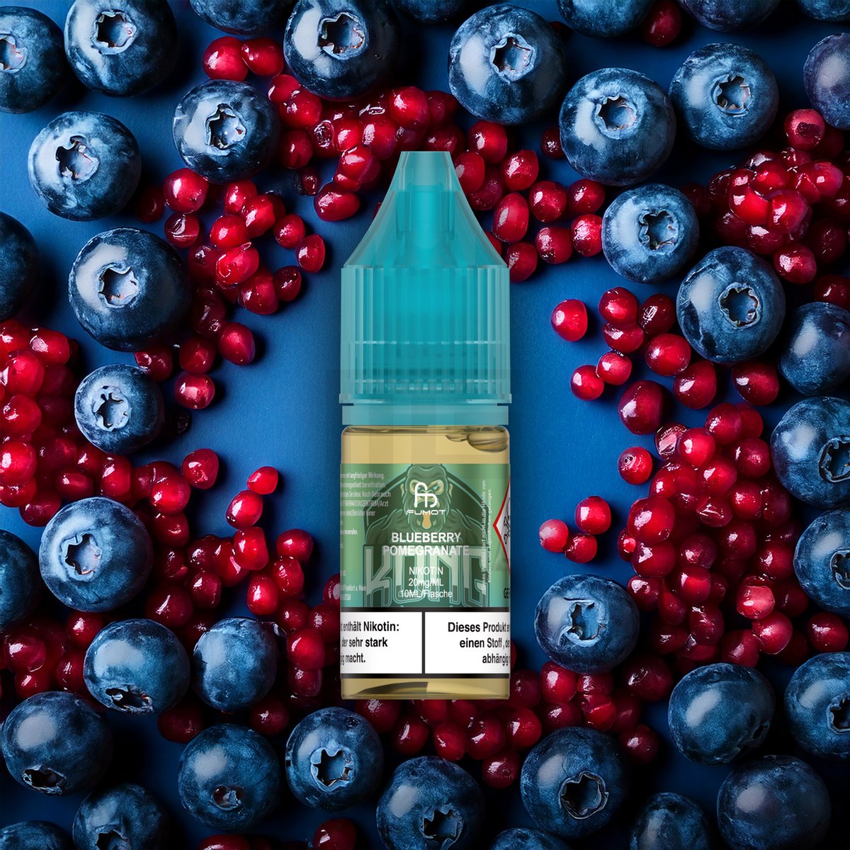 RandM - Tornado - Nikotinsalz-Liquid - 10ml - Blueberry Pomegranate | Nikotinsalz-Stärke : 20mg