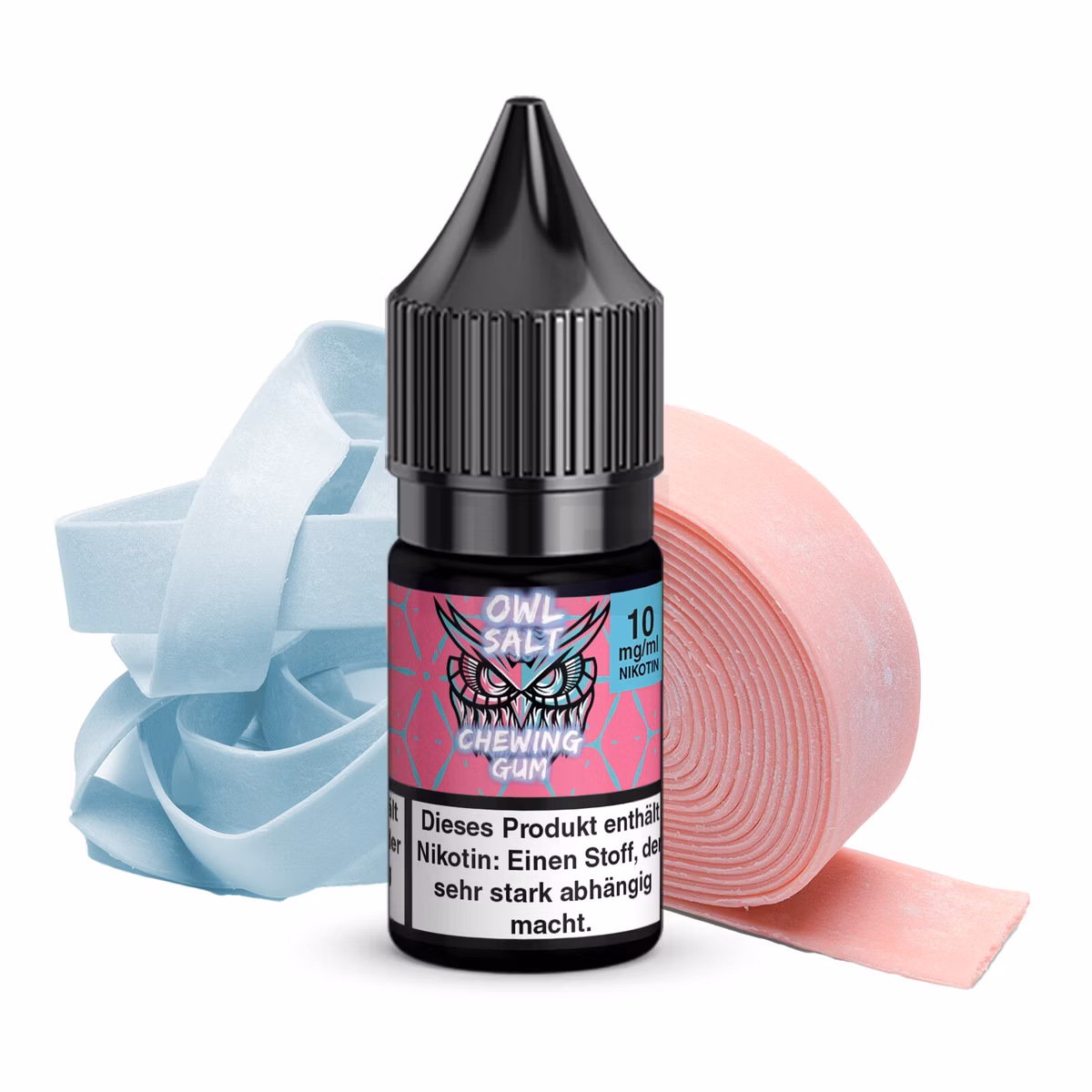 OWL Salt - Chewing Gum - Nikotinsalz Liquid - 10ml - 10mg