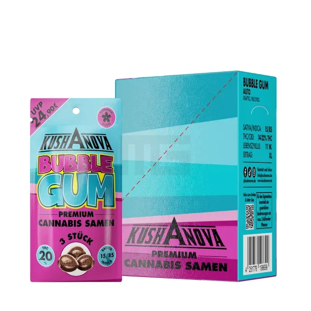 Kushanova - Bubble Gum - 3 Samen