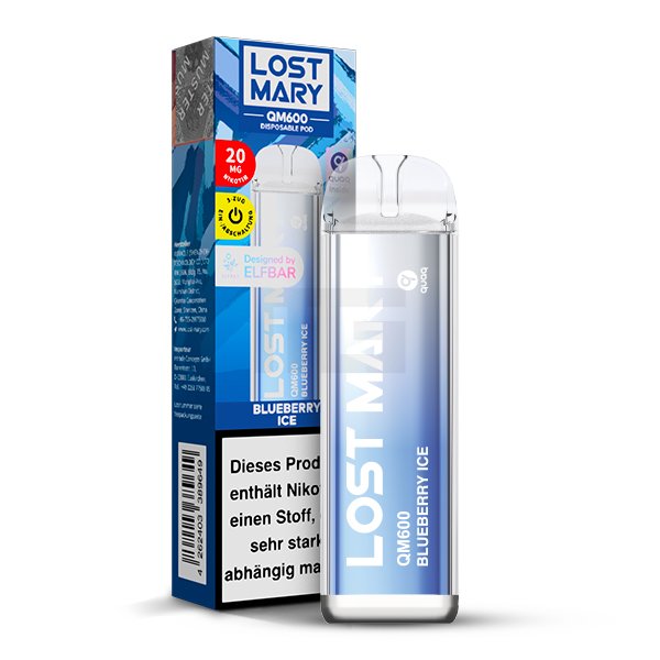 Lost Mary - QM600 - Blueberry Ice - CP
