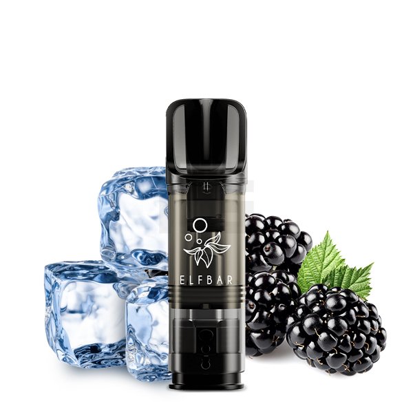Elfbar - ELFA - Prefilled Pod - 2ml - 2er Pack - Blackberry Ice
