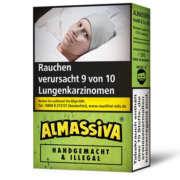 Al Massiva Tobacco - Handgemacht und Illegal - 25g