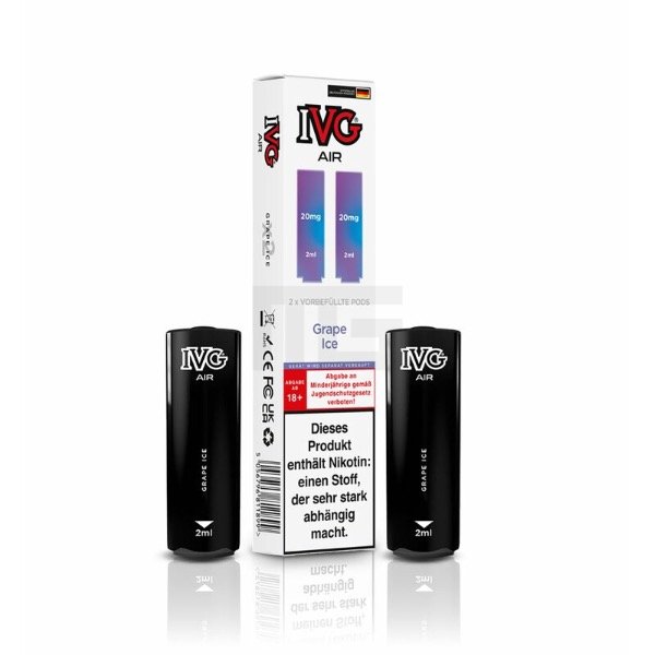 IVG - AIR - Prefilled Pod - Grape Ice - 2ml - 2er Pack