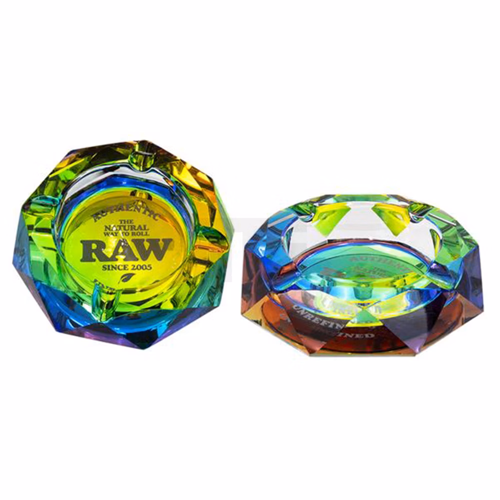 RAW - Rainbow - Glas Aschenbecher