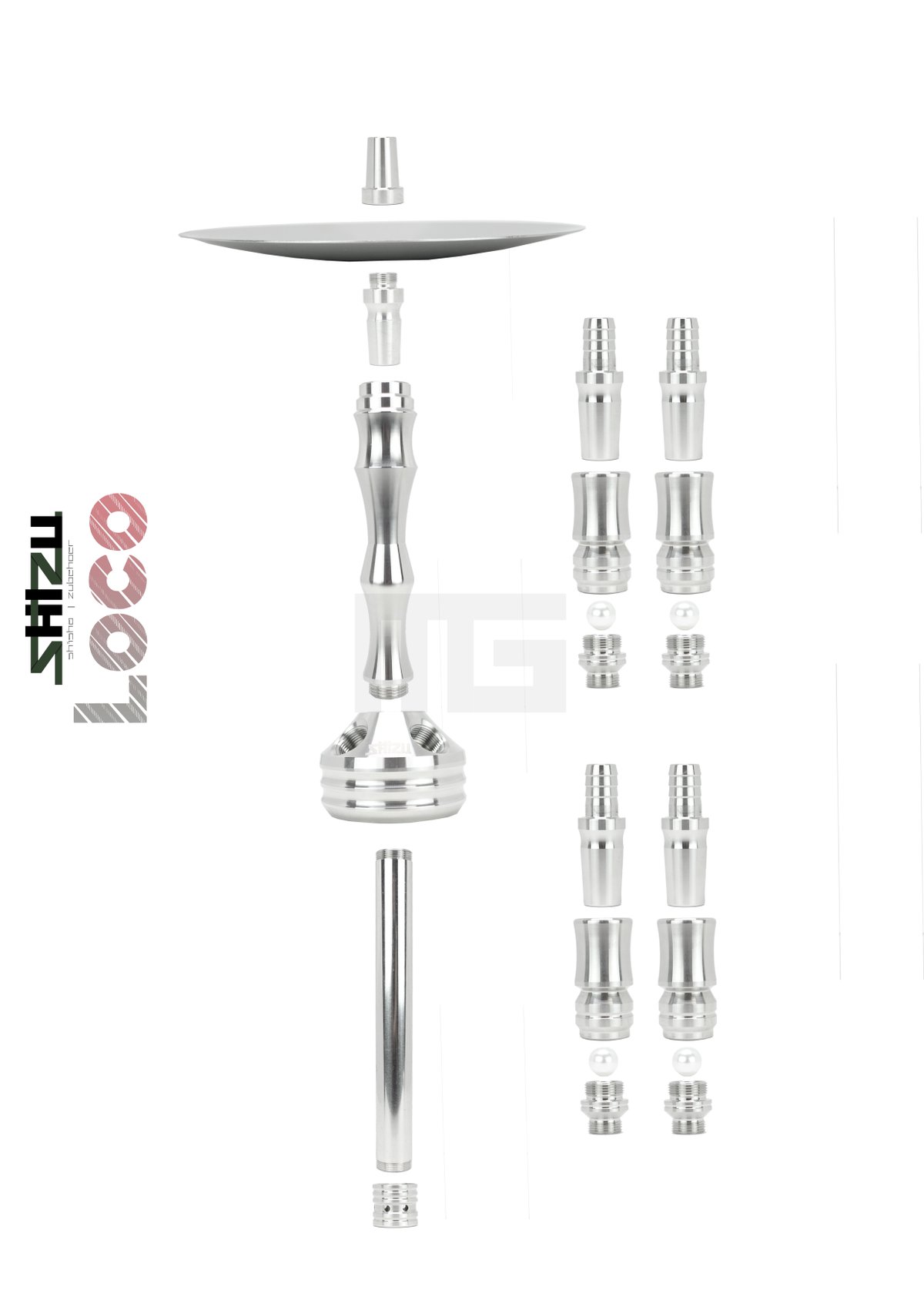 Shizu Shisha - Loco L907 - Red