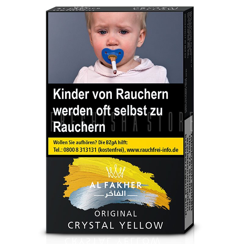 Al Fakher Tobacco - Crystal Yellow - 25g
