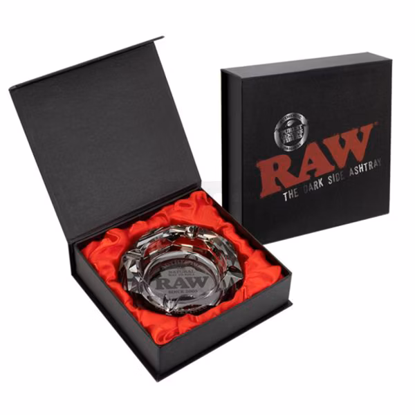 RAW - Dark Side - Glas Aschenbecher