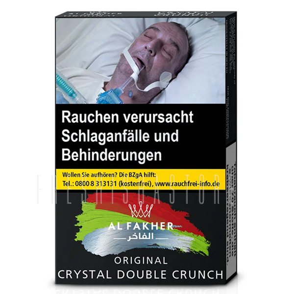 Al Fakher Tobacco - Crystal Double Crunch - 25g