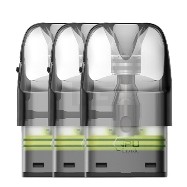 GeekVape - Q - Pod Tank Verdampfer - 0.8 Ohm Mesh-Coil - 3ml - 3er Paket