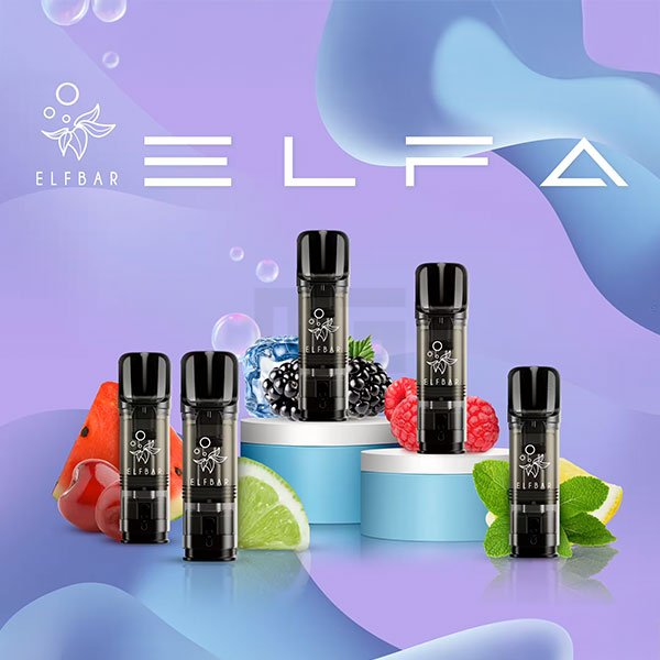 Elfbar - ELFA - Prefilled Pod - 2ml - 2er Pack - Cranberry Grape