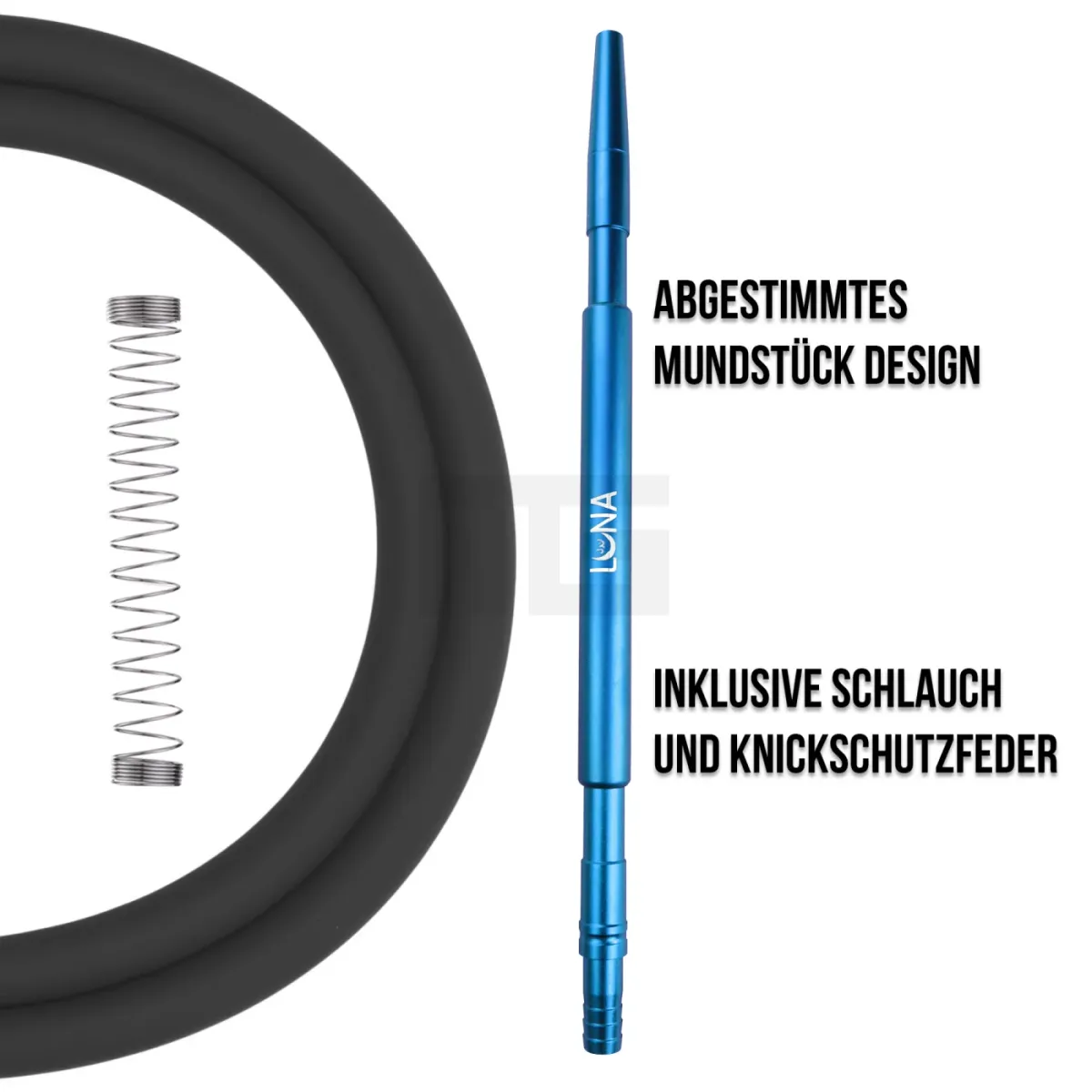 Luna Hookah - Minima - 2.0 Blau