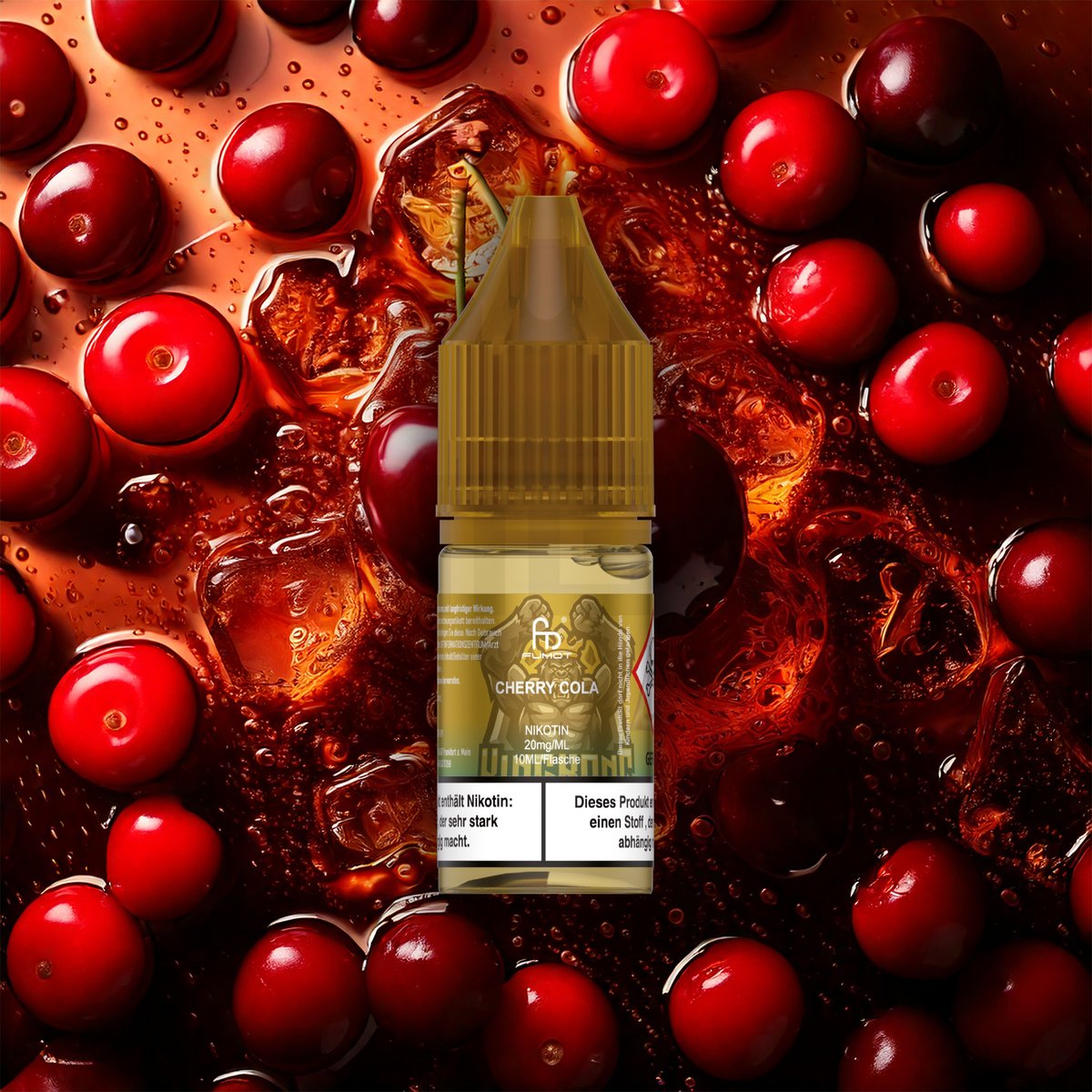 RandM - Tornado - Nikotinsalz-Liquid - 10ml - Cherry Cola | Nikotinsalz-Stärke : 20mg