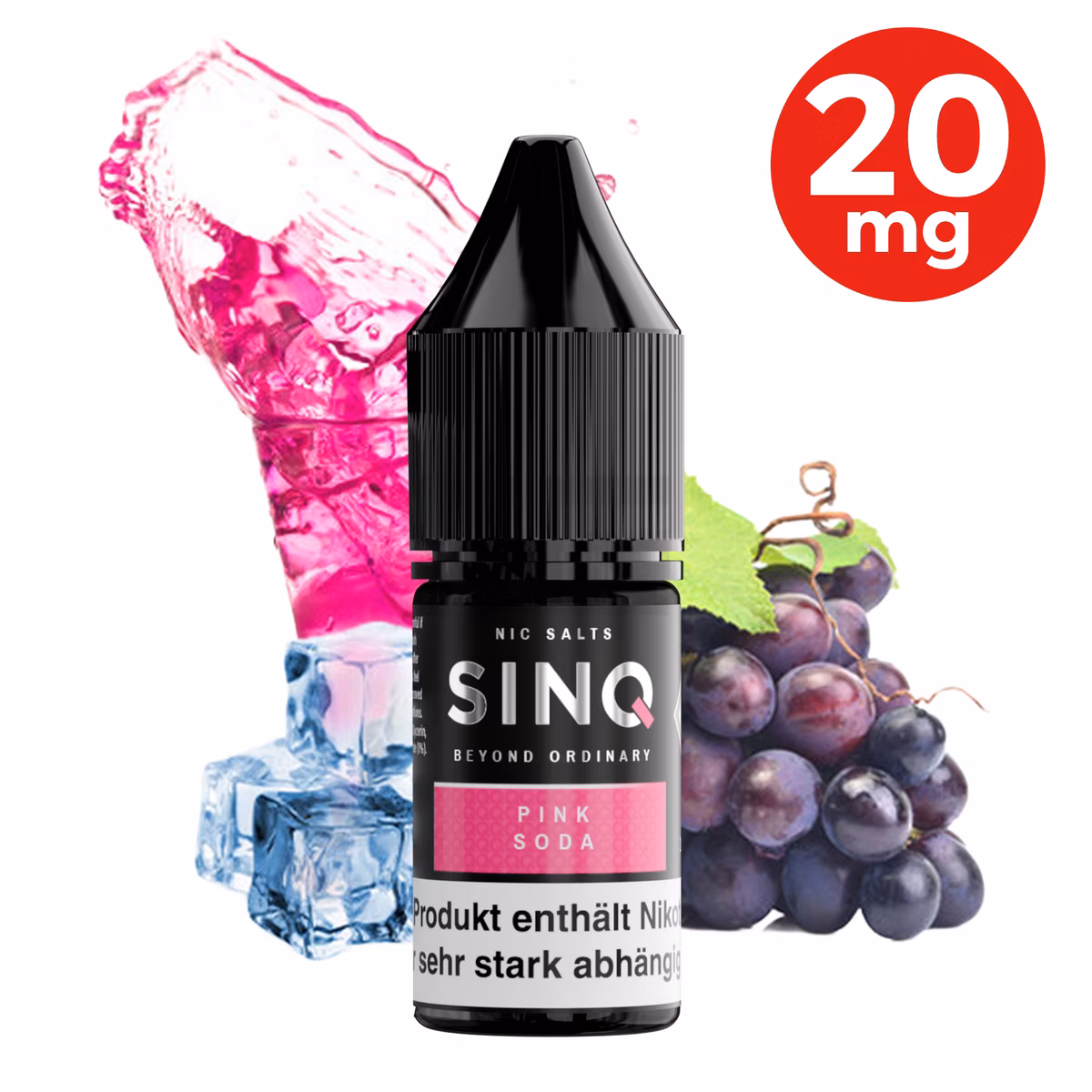 SINQ - Pink Soda - Nikotinsalz Liquids - 10ml - 20mg