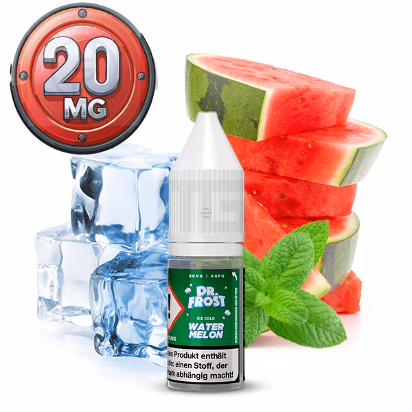 Dr. Frost - Ice Cold Watermelon - Nikotinsalz Liquid - 10ml - 20mg