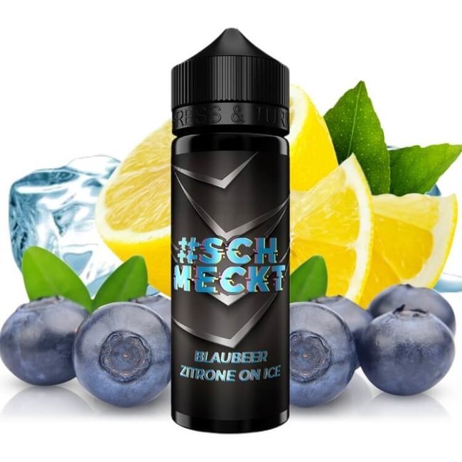 HASHTAG SCHMECKT - Blaubeer Zitrone on Ice - Aroma - 10ml - Steuerbanderole