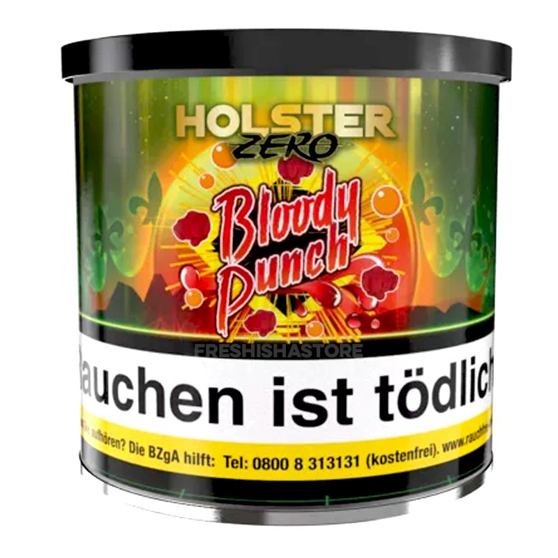 Holster - Zero - Pfeifentabak - Bloody Punch - 75g