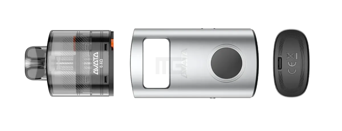 Aspire - Avata - Pod Kit - Silver