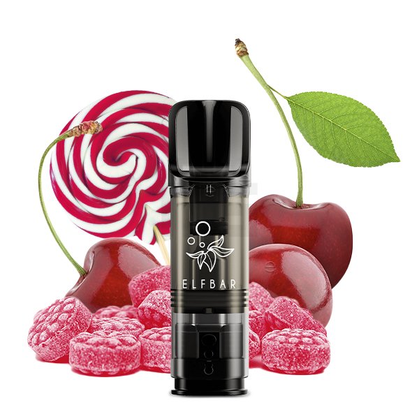 Elfbar - ELFA - Prefilled Pod - 2ml - 2er Pack - Nikotinfrei - Cherry