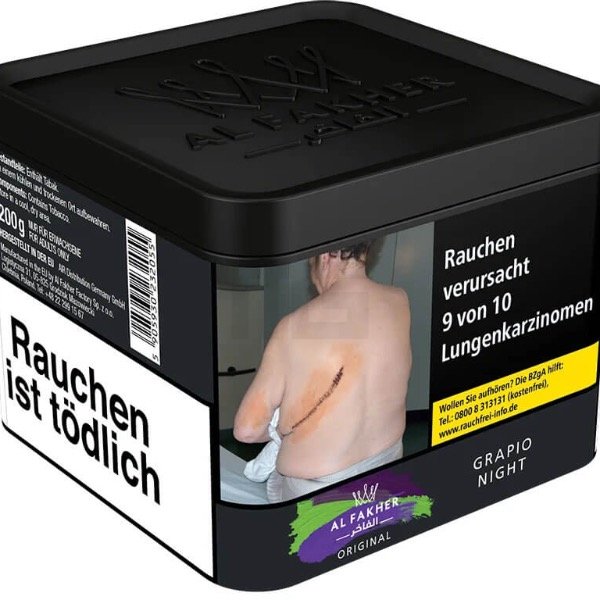 Al Fakher - Grapio Night - 200g - TT - B2B